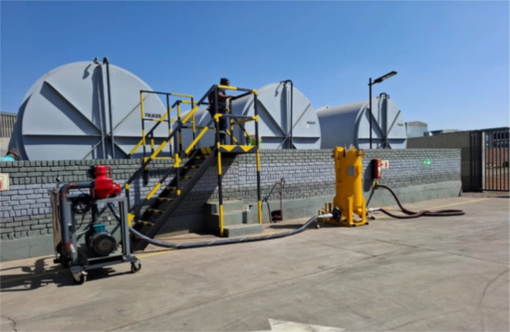 No Man Entry Tank Cleaning System