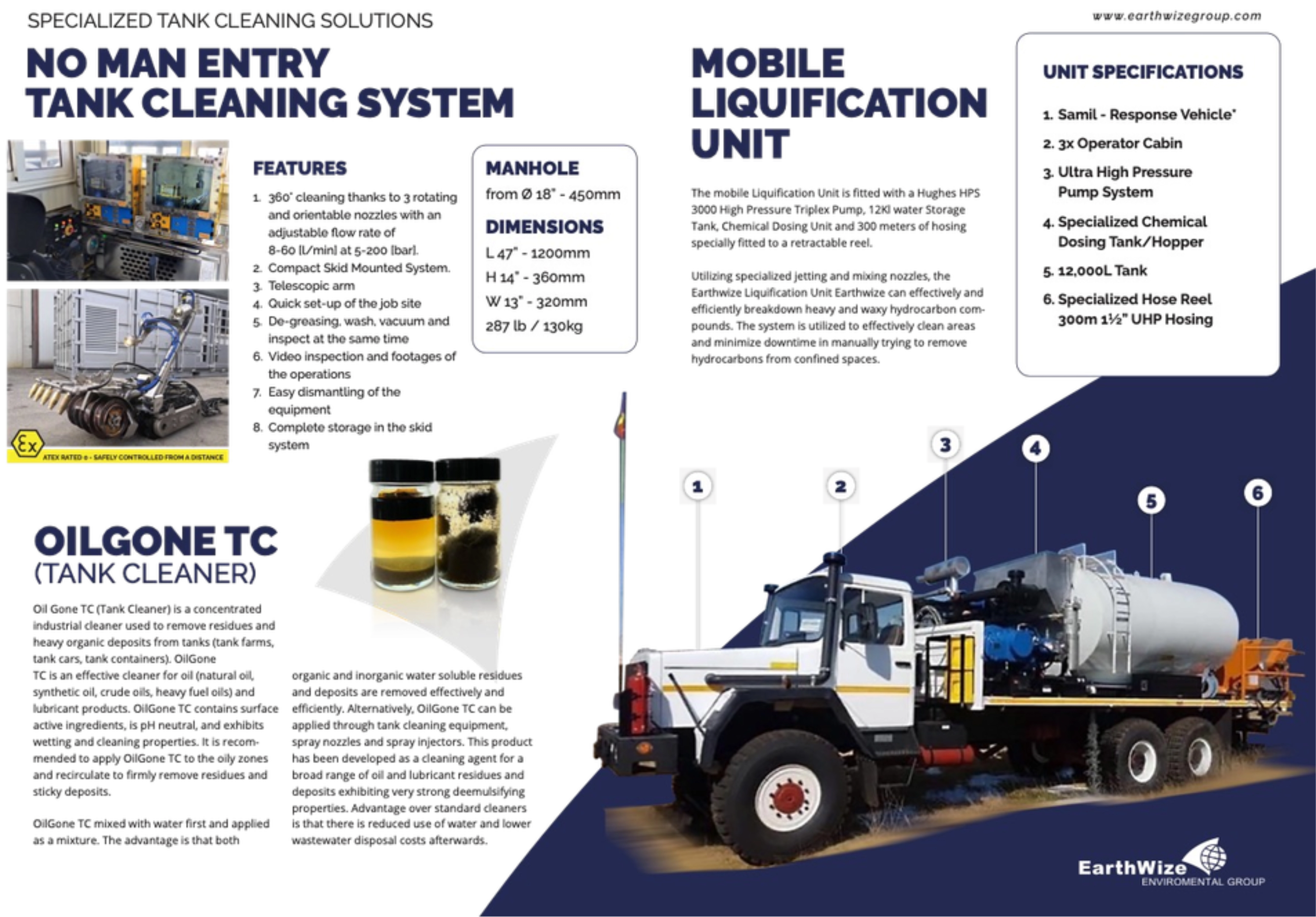 EarthWize Tank Cleaning Solutions